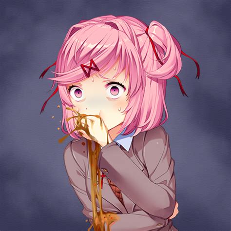 Natsuki DDLC Vomit .